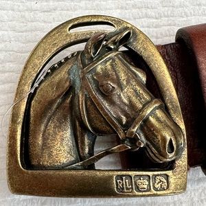 Ralph Lauren Leather Women's Belt.   NWT